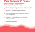 Pure Synergy Pure Radiance C | Organic Vitamin C Powder | 100% Natural, Whole Food, Non-Gmo Supplement with Camu Camu Extract | for Immune and