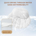 Luxury Bathtub Pillow, Mesh Bath Pillow with Suction Cups ï¼Bathtub Pillow for Women Relaxing, Bath Pillows for Tub Neck and Back Support,Fits All