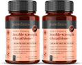 Pureclinica Double Strength Glutathione 500Mg X 60 Tablets - 2 Bottles (120 Tablets). 500Mg Reduced Glutathione, 300Mg Vitamin C, 200Mg Alpha