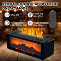 Fireplace Humidifier Diffuser, 7 Colors Flame Diffuser for Essential Oils, Fire Aroma Diffuser with Remote, Air Humidifiers Aromatherapy Diffuser