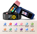 ENGERWALL Fitness Tracker with Step Counter/Calories/Stopwatch, Activity Tracker with Heart Rate Monitor, IP68, Health Tracker with Sleep Tracker,