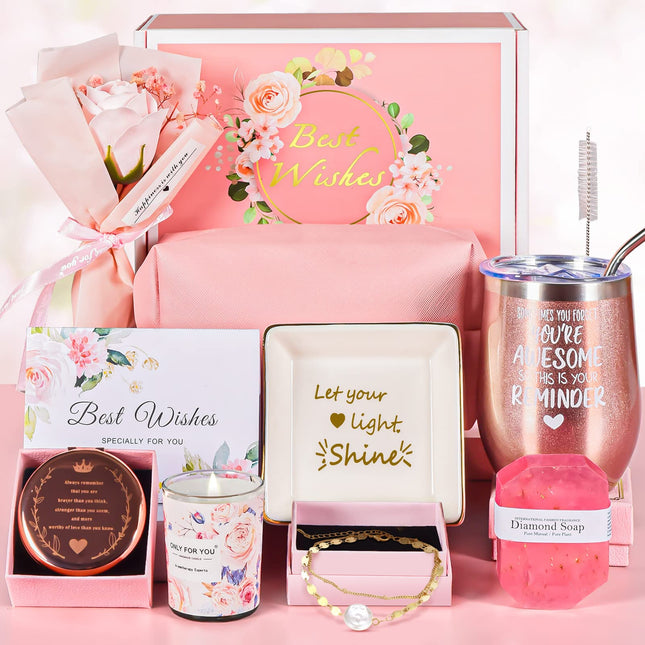 Gifts for Women Unique Birthday Gifts Box for Women Her Mom Wife Sister Friend Coworkers Mothers Day Valentine'S Day Chr
