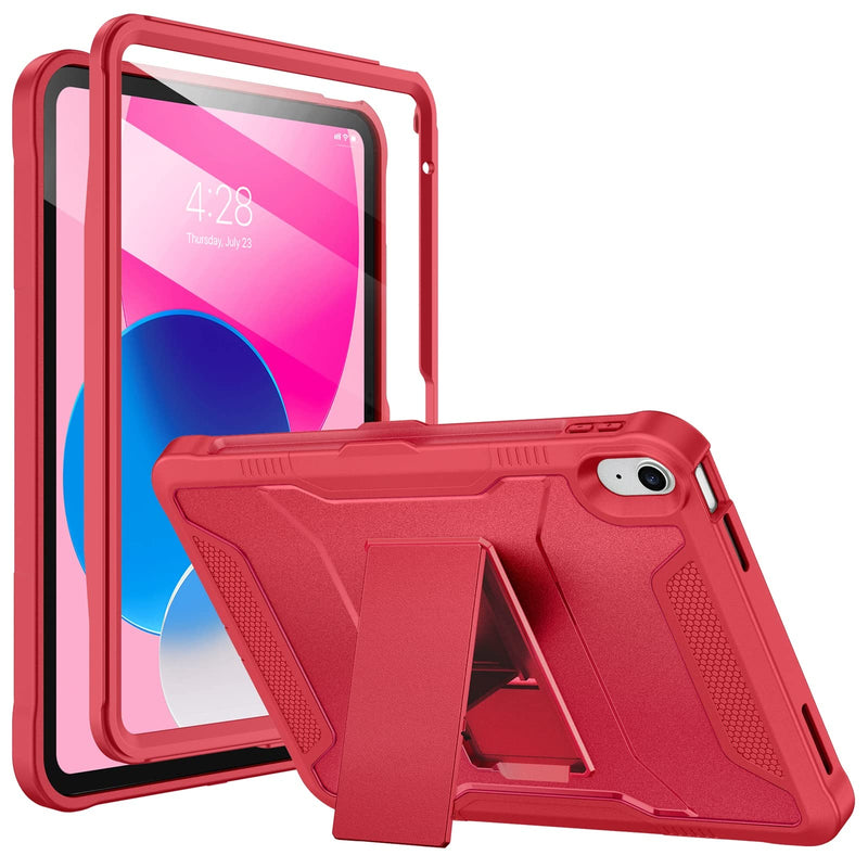 Soke Case for Ipad (A16) 11Th Generation 11-Inch 2025, Ipad 10Th Generation 10.9-Inch 2022, with Built-In Screen Protector and Kickstand, Rugged