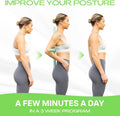 Posture Corrector Yoga Cross Stick - Back Pain Relief for Men Women - Stretcher and Straightener for Upper and Lower Back - Stretch Pole - Neck