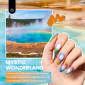 Beetles Gel Nail Polish Set, 36 Colors Gel Polish with Base Coat Glossy Matte & Glitter Gel Top Coat White Jelly Blue Mystic Wonderland Collection