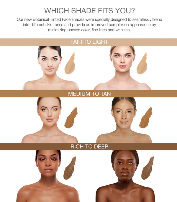 Australian Gold Botanical SPF 50 Tinted Mineral Sunscreen for Face, Non-Chemical BB Cream, Water-Resistant, Matte Finish, for Sensitive Facial