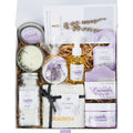 Gifts for Women Spa Lavender Bath Gift Baskets Mothers Day Gifts Relaxing Self Care Gift for Mom Her Sister Wife Auntie Home Bath Kit Care Package