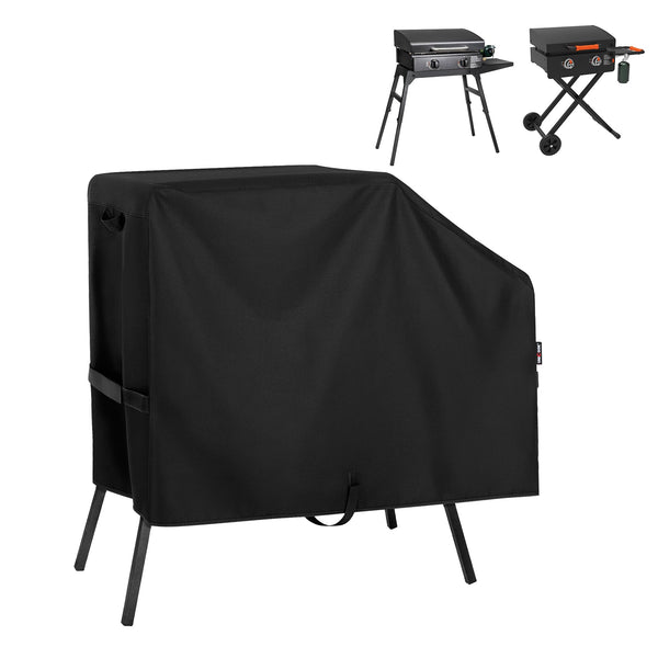 Unicook Griddle Cover for Blackstone 22 Inch and 17 Inch Griddle with Hood and Stand, Heavy Duty Waterproof Outdoor BBQ Grill Cover with Sealed