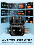 Wireless Earbuds Bluetooth 5.3 Headphones 50H Playtime Deep Bass Stereo Ear Buds with Mic IPX7 Waterproof Comfort Lightweight in Ear Earphones for