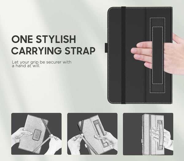 Moko Case Fits All-New Amazon Kindle Fire HD 10 & 10 plus Tablet (13Th/11Th Generation, 2023/2021 Release) 10.1" - Slim Folding Stand Cover with