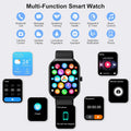 Smart Watch for Men Women, 1.96"HD Smartwatch (Answer/Make Call) with Heart Rate/Sleep Monitor/Spo2/Pedometer, 2025 New Fitness Watch 113+ Sport