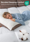 QUEEN ROSE Mattress Topper Queen, Extra Soft Pillow Top Mattress Topper Queen for Firm Bed, Thick Baffle Box Cooling Cloud-Like down Alternative