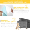 Xmzcymyo anti Cat Scratch Furniture Protectors, 11PCS Cat Scratch Deterrent Tape, Couch Corner Protectors for Cats, Double Sided Sofa anti