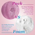 4-In-1 Konjac Jelly Face Cleanser â Gentle Daily Exfoliating, Deep Cleansing, Pore Care & Makeup Removal | Berry Smoothie Texture with Raspberry &