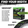 Slime Bike Inner Tube with Slime Puncture Sealant