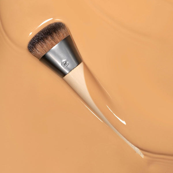 Ecotools Wonder Cover Complexion Brush, Makeup Brush for Flawless Foundation Application & Blending, Full Coverage Base Brush, Eco-Friendly,