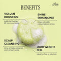 Naturel Boost Volumizing Shampoo Bar for Fine or Oily Hair, Volumizing Shampoo Bar, Vegan, Zero Waste, Cruelty Free, Made in USA