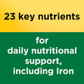 Nature Made Multivitamin Tablets with Iron, Multivitamin for Women and Men for Daily Nutritional Support, 130 Tablets, 130 Day Supply (Packaging
