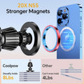 For Magsafe Car Mount? Windshield + Vent + Dash ? Magnetic Phone Holder for Car Phone Holder Mount Cell Phone Holders for Your Car Truck Suction
