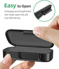 PULIV Pill Organizer with Large Capacity, Dual Protection Pill Box 7 Day, Arthritis Friendly Pill Case Easy to Open, Weekly Medicine Organizer for
