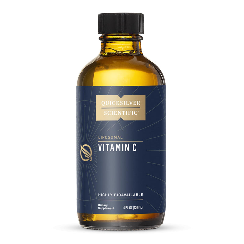 Quicksilver Scientific Liposomal Vitamin C - 1000Mg Buffered Liquid Vitamin C Supplement - Immune + Antioxidant Support - Liposomes for Superior