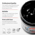 Speedball 4629 00 Acrylic Screen Printing Ink, 8 Fl. Oz., Silver (Pack of 12)