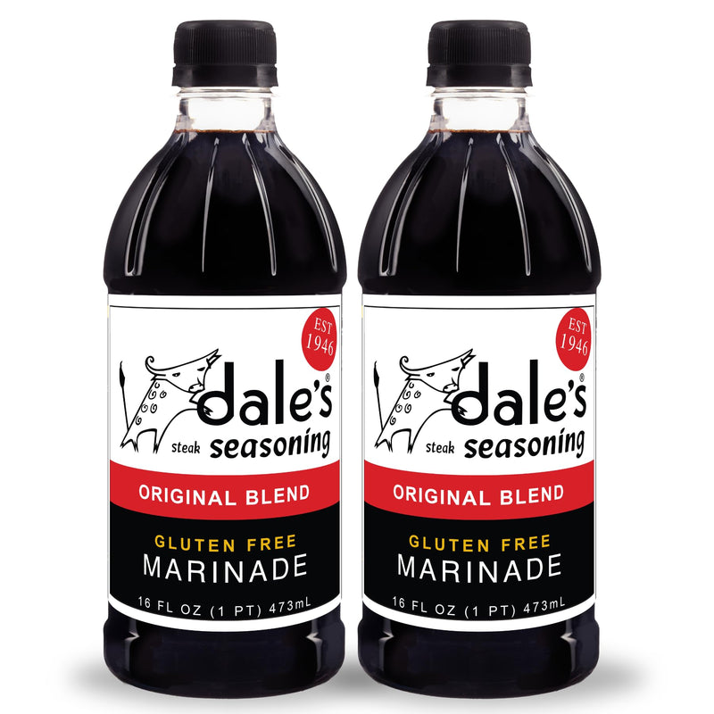 Original Steak Seasoning by Dale'S, Gluten Free, No Cholesterol | Delicious on All Meats, Fish, and Vegetables | (2) 16 Oz Bottle | No Long
