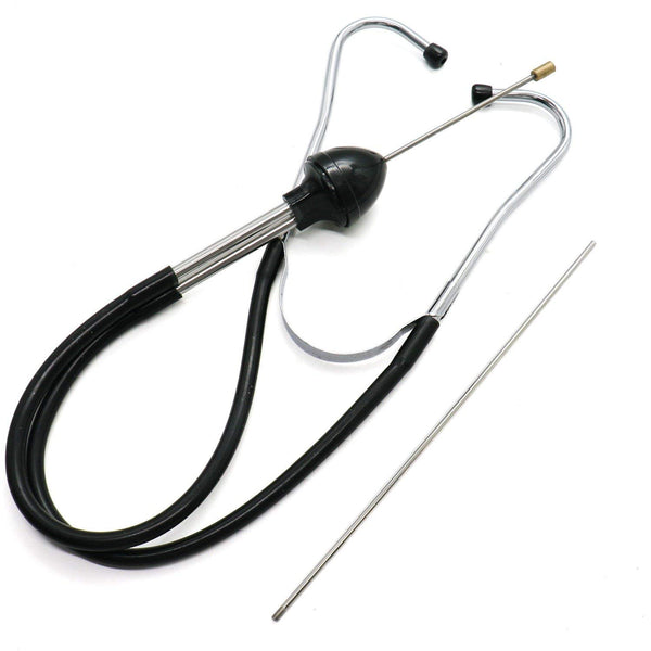 Garnish Gripper Mechanic'S Stethoscope Automotive Engine Diagnostic Sensitive Hearing Tool for Cars, Trucks and Motorcycles,Black