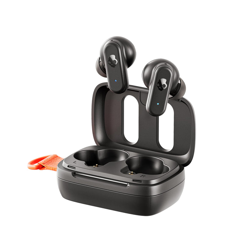Skullcandy Dime 3 Wireless Earbuds, Bluetooth Headphones, Noise Isolating Fit, up to 20 Hours Battery, Microphone for Iphone Android, Easy Carry