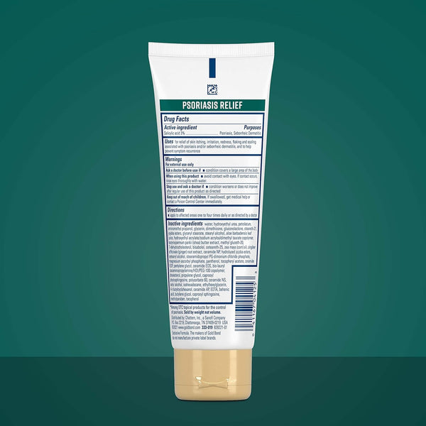 Gold Bond Multi-Symptom Psoriasis Relief Cream, 4 Oz., for Itchy, Irritated & Scaling Skin