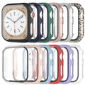 HASDON [12 Pack] Case Compatible with Apple Watch 40Mm SE 2 Series 6 5 4 SE with Tempered Glass Screen Protector, Hard PC Bumper Overall