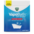 Vicks Vapobath, Bath Salts, Bath Bomb, Non-Medicated Bath Crystals, Comforting Vicks Vapors, Vapor Bath, Aromatherapy with Eucalyptus and Menthol