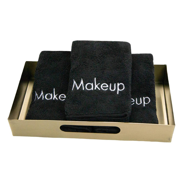 Arkwright Makeup Towels - Pack of 6 - Ultra Soft & Gentle Microfiber Coral Fleece Washcloth Face Make up Remover, Reusuable Eraser Cloth