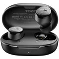 TOZO E1 Wireless Earbuds Build in Mic Clear Calls Ergonomic Light Weight Bluetooth 5.3 in Ear Headphones IPX6 Waterproof Premium Stereo Sound Ear