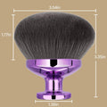 Extra Large Body Makeup Brush for Self Tanner, Leg Makeup &Bronzer Blend,90 Mm Wide-Headed Kabuki Brush Provides More Even &Pretty Application,
