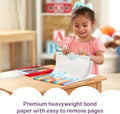Melissa & Doug Drawing Paper Pad (9 X 12 Inches) - 50 Sheets, 3-Pack - FSC Certified