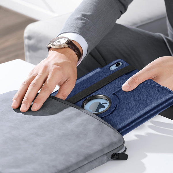 Fintie Rotating Case for iPad (A16) 11th Generation 11 Inch (2025), iPad 10th Generation 10.9 Inch (2022) - [Built-in Pencil Holder] 360 Degree