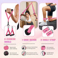 Resistance Bands, Exercise Bands with Handles for Working Out, Fitness Bands for Women, Workout Equipment Home Gym, Training Bands with Door