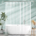 Amazerbath Shower Curtain Liner, 72X72 Clear Shower Curtain Liner, Waterproof Plastic Shower Liner, Cute Lightweight PEVA Shower Curtain for