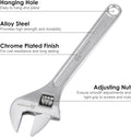 Olympia Tools 01-012 12" Adjustable Wrench 12-Inch