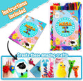 Goodyking Arts and Crafts Supplies for Kids - All in One Kid Crafts Toddler Activities Kids School Supplies Age 4 5 6 7 8 Years Old Craft Art
