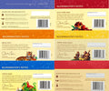 Celestial Seasonings Herbal Tea Variety Pack, Herbal Tea Set with Rooibos, Blueberry, Tension Tamer, Cherry Berry, Bengal Spice, and Lemon Ginger