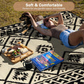 LILIOFFIC Outdoor Rugs - Reversible Mats, 5'X8' Plastic Straw Rug for Patio Waterproof, Indoor Outdoor Area Rug Carpet for Outside, RV,