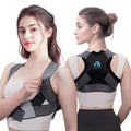 Posture Corrector for Women, Adjustable Upper Back Strap for Shoulder, Neck and Upper Back Pain Corrects Posture Corrects Hunching Silvery S-M