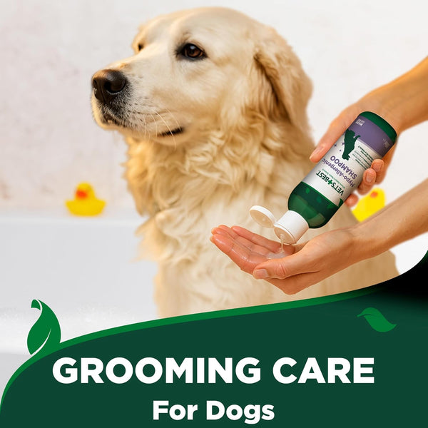 Vet'S Best Hypo-Allergenic Shampoo for Dogs | Dog Shampoo for Sensitive Skin | Relieves Discomfort from Dry, Itchy Skin | Cleans, Moisturizes, and
