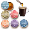 Coffee Dust Sampler Set | Coffee Spice Blends to Flavor Coffee and Tea | Ideal Gift for Coffee Lovers | No Sugar, No Artifical Flavors, 72 Servings