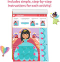 Skillmatics Scissor Skills Activity Book - Snip Snip Unicorns & Princesses, 25 Fun Cutting & Creative Activities for Preschoolers, 2 Child-Safe