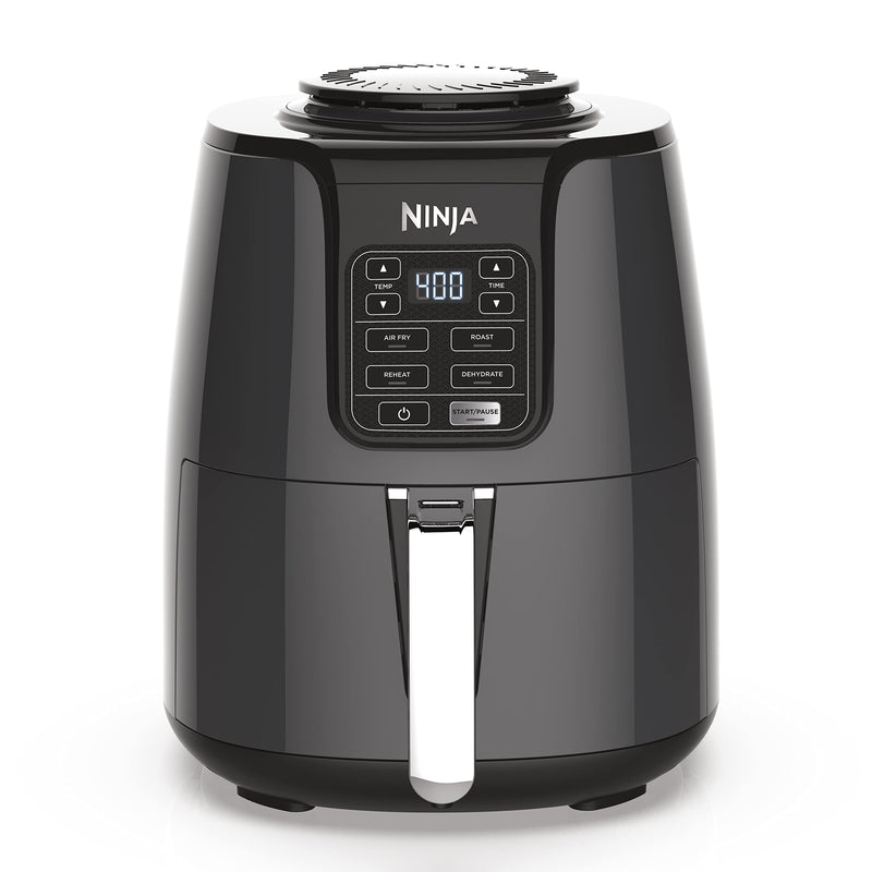 Ninja Air Fryer, Roast, Bake, Air Fry, Roast, Broil, Reheats, & Dehydrates, 4-In-1, Fries, Frozen Food, Veggies, and Juicy Meat, Less Oil, Easy