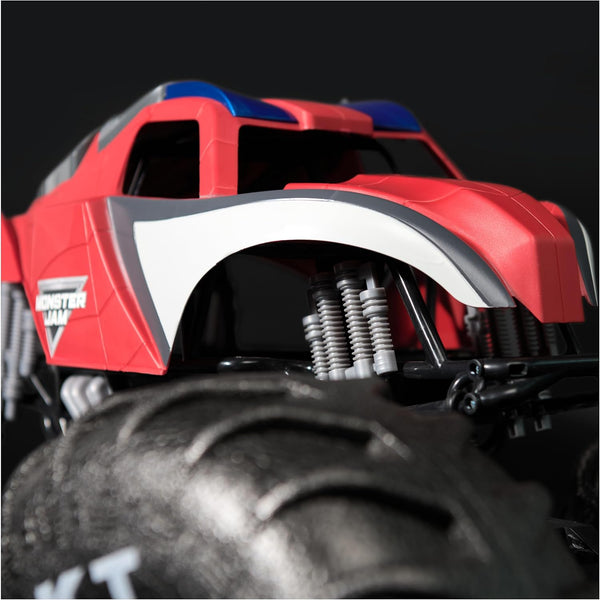 Monster Jam Marvel Mega Spider-Man RC Monster Truck, All-Terrain, over 2 Feet Long, 1:6 Scale, Super Hero Kids Toys for Boys and Girls Ages 4 and Up