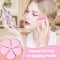 Thrilez 20Pcs Triangle Powder Puff, Loose Powder Puffs Makeup Puff for Face Powder, Setting Powder Puff for Make Up, Face Puff Pads for Press